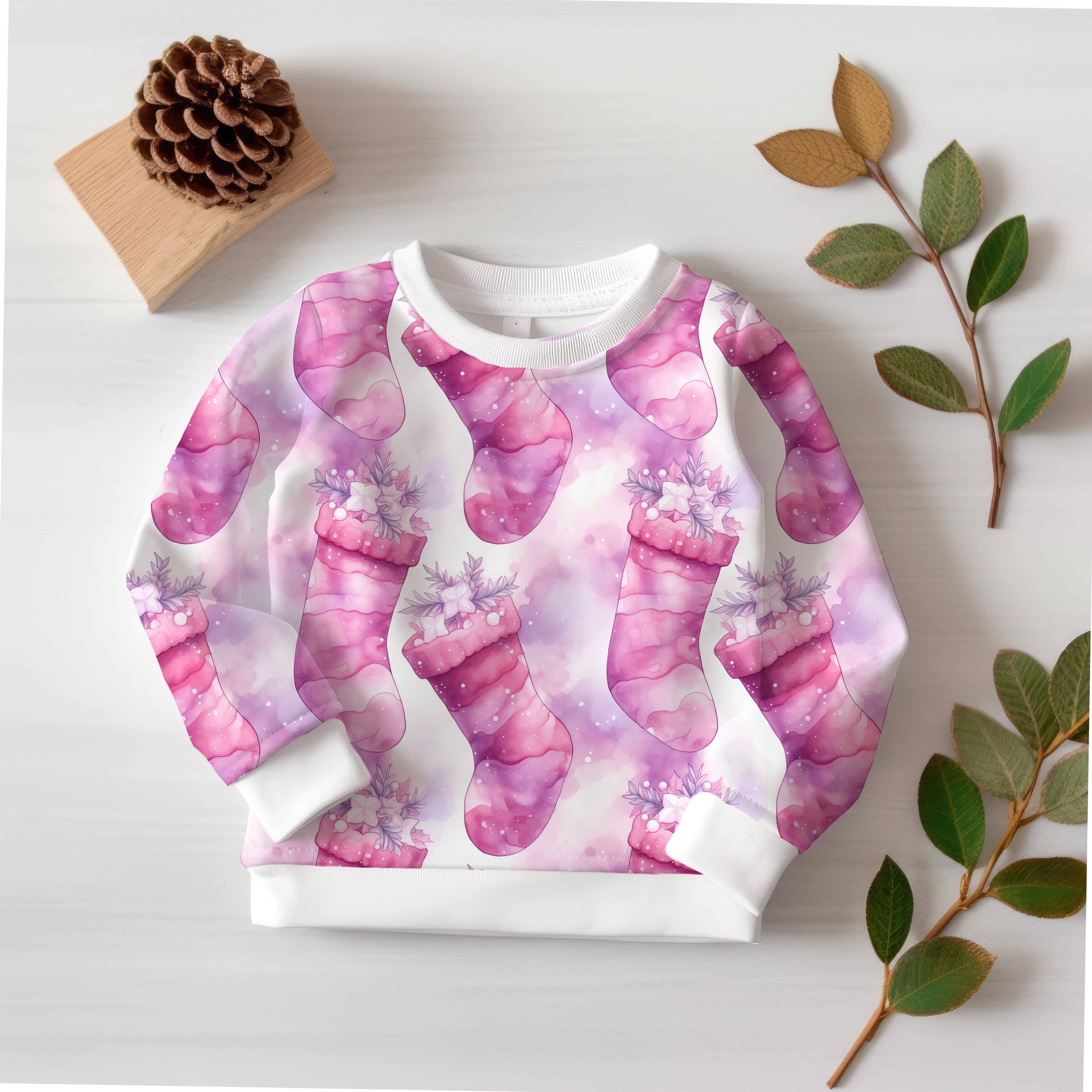 Pinke Schneeflocke Wintervorbestellung